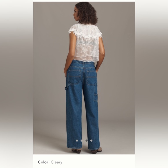 Reformation Diego MidRise Baggy Utility Jean - Picture 3 of 6